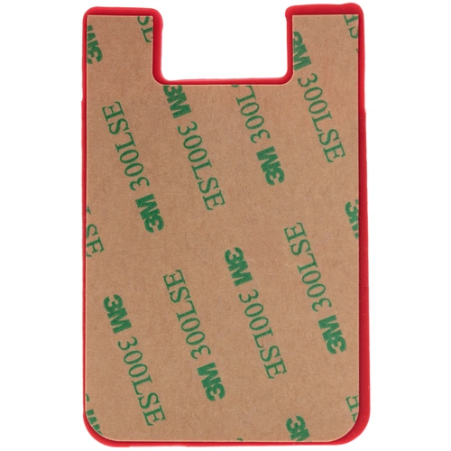 Чехол для карты на телефон Shelley, красный Чехол для карты на телефон Shelley, красный