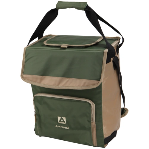 Термосумка с люком «Арктика», M, зеленая Термосумка с люком «Арктика», M, зеленая