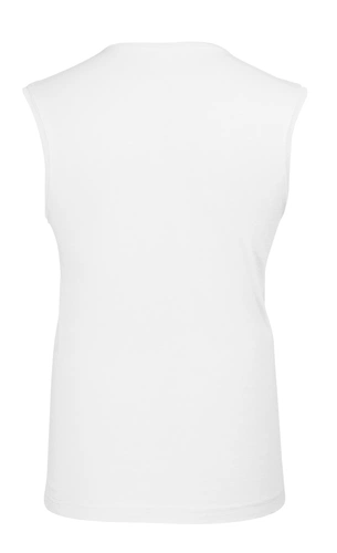 Футболка мужская без рукавов Jazzy 170, белая Футболка мужская без рукавов Jazzy 170, белая