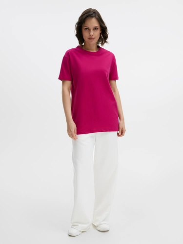 Футболка унисекс Regent 150, ярко-розовая (фуксия) Футболка унисекс Regent 150, ярко-розовая (фуксия)