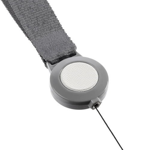 Чехол для пропуска с лентой и ретрактором Devon, белый Чехол для пропуска с лентой и ретрактором Devon, белый