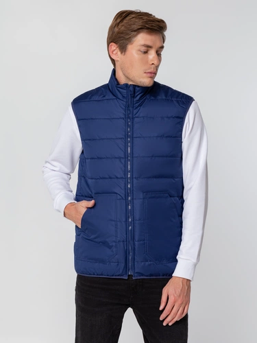 Жилет Leven, темно-синий Жилет Leven, темно-синий