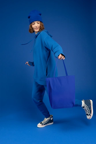 Шопер B5, синий с синими ручками Шопер B5, синий с синими ручками