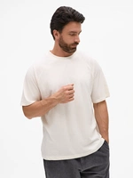 Футболка унисекс оверсайз T2, молочно-белая