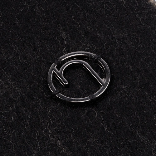 Шарф Charming, черный с бежевым Шарф Charming, черный с бежевым