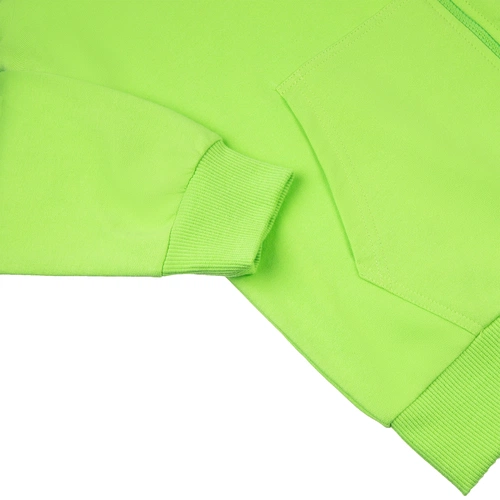 Толстовка на молнии с капюшоном Siverga 2.0, зеленое яблоко Толстовка на молнии с капюшоном Siverga 2.0, зеленое яблоко