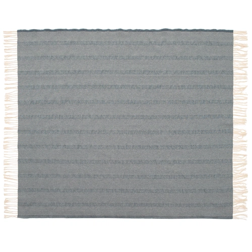 Плед «Сенеж», серо-синий Плед «Сенеж», серо-синий