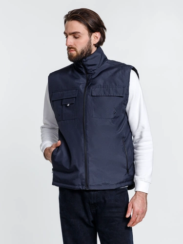 Жилет мужской Stockholm, темно-синий Жилет мужской Stockholm, темно-синий