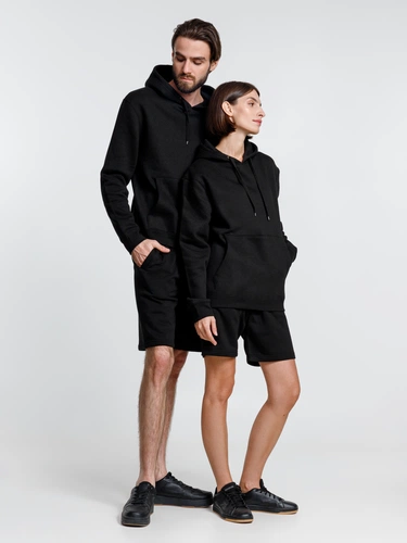 Худи унисекс Phoenix, черное Худи унисекс Phoenix, черное