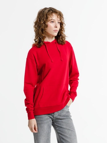 Худи унисекс Westray, красное Худи унисекс Westray, красное