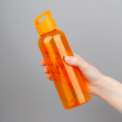 Бутылка для воды Plaske, оранжевая Бутылка для воды Plaske, оранжевая