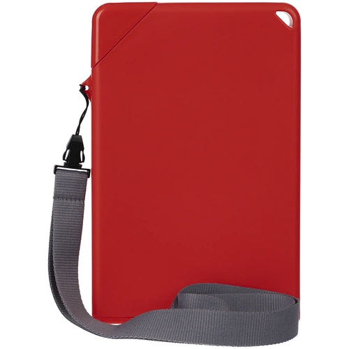 Плоская бутылка для воды Flacon, красная Плоская бутылка для воды Flacon, красная