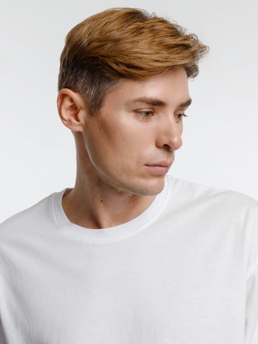 Футболка оверсайз унисекс Base Space, белая Футболка оверсайз унисекс Base Space, белая