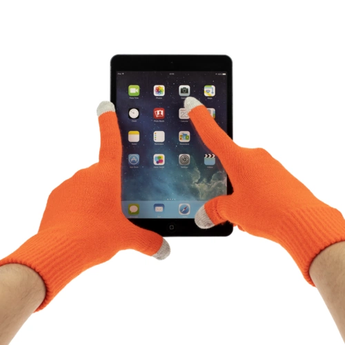 Перчатки сенсорные Urban Flow, оранжевые Перчатки сенсорные Urban Flow, оранжевые