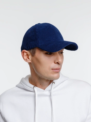 Бейсболка Soft Core, темно-синяя Бейсболка Soft Core, темно-синяя