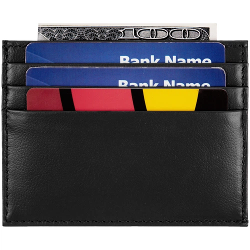 Чехол для карточек Top, черный Чехол для карточек Top, черный