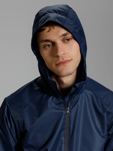 Куртка унисекс Nordvind DWR, темно-синяя Куртка унисекс Nordvind DWR, темно-синяя