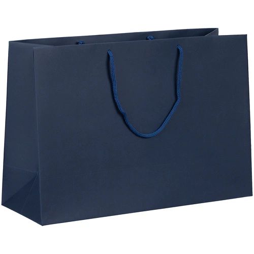 Пакет бумажный Ample Plus M, синий Пакет бумажный Ample Plus M, синий