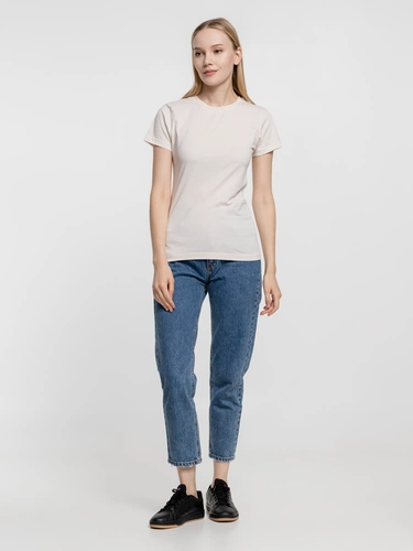 Футболка женская T-bolka Lady, молочно-белая Футболка женская T-bolka Lady, молочно-белая