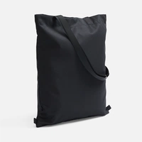 Шопер B3, черный с черными ручками