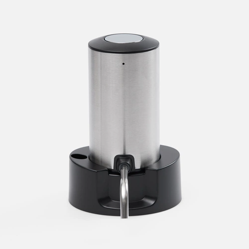 Электрический аэратор-дозатор для вина Tuoretta, серебристый Электрический аэратор-дозатор для вина Tuoretta, серебристый