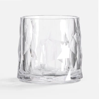 Стакан небьющийся Sate Crystal, вращающийся, прозрачный