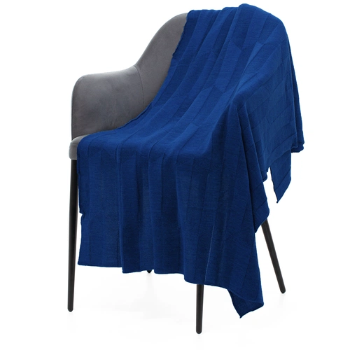 Плед Rombus, темно-синий (кобальт) Плед Rombus, темно-синий (кобальт)