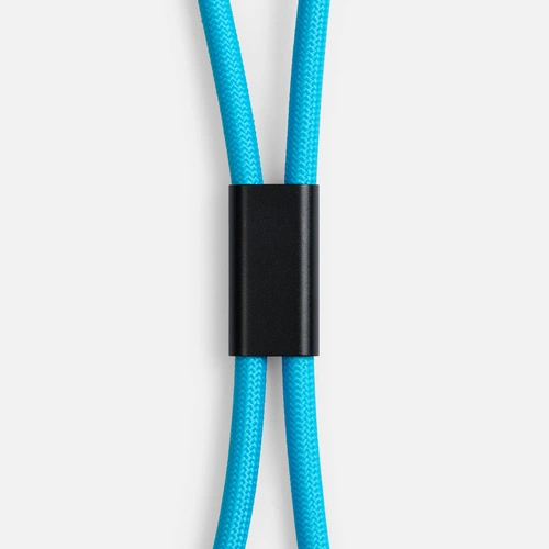 Кабель-ланьярд energyFlex Power Delivery 60 Вт, голубой Кабель-ланьярд energyFlex Power Delivery 60 Вт, голубой