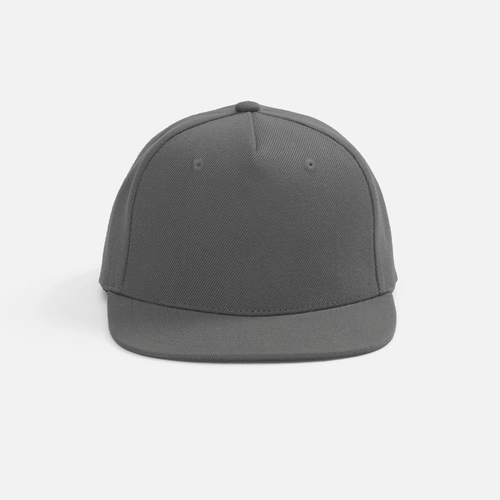 Бейсболка Epicore с прямым козырьком, серая Бейсболка Epicore с прямым козырьком, серая