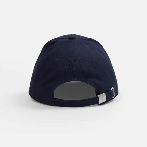 Бейсболка Classic 2.0, темно-синяя с белым кантом Бейсболка Classic 2.0, темно-синяя с белым кантом