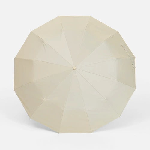 Зонт складной с УФ-защитой Ribstar, бежевый Зонт складной с УФ-защитой Ribstar, бежевый