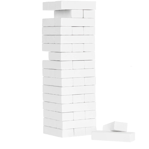 Игра «Деревянная башня Tickler», белая Игра «Деревянная башня Tickler», белая