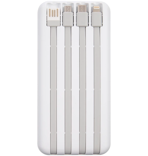 Внешний аккумулятор Omni XL 20000 мАч, белый Внешний аккумулятор Omni XL 20000 мАч, белый