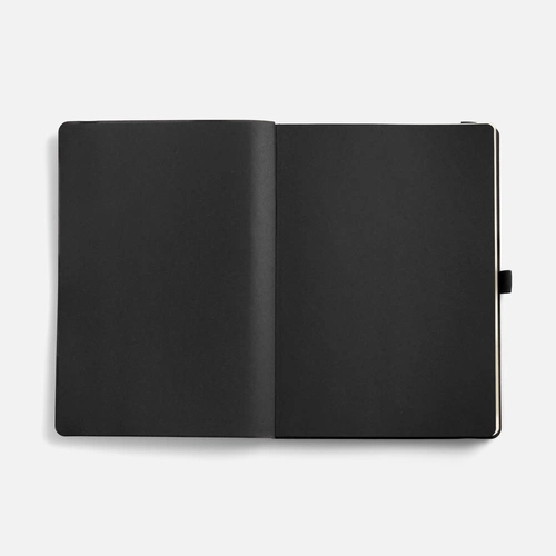 Ежедневник Peel Flex, недатированный, черный Ежедневник Peel Flex, недатированный, черный