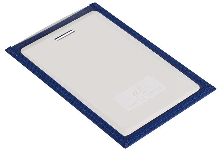 Чехол для пропуска Twill, синий Чехол для пропуска Twill, синий