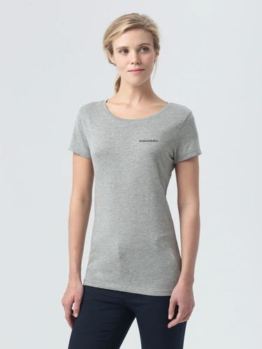 Футболка женская «Серые будни», серый меланж Футболка женская «Серые будни», серый меланж