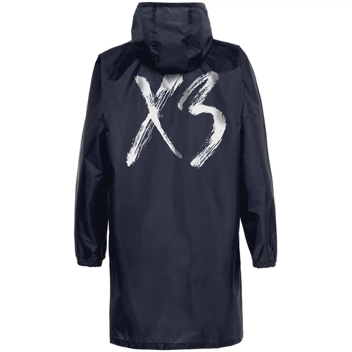 Дождевик «ХЗ», темно-синий с серебристым Дождевик «ХЗ», темно-синий с серебристым