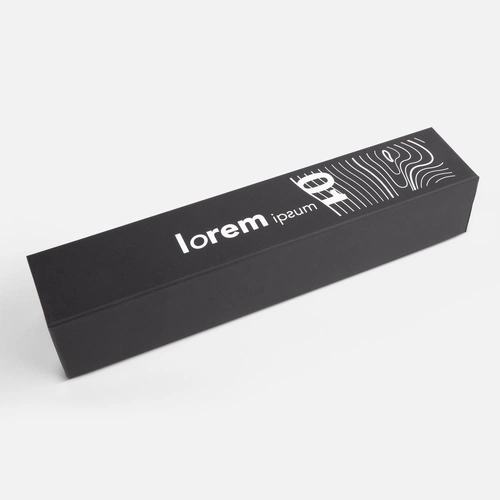 Зонт складной Cloudburst в подарочной упаковке, черный с нанесением