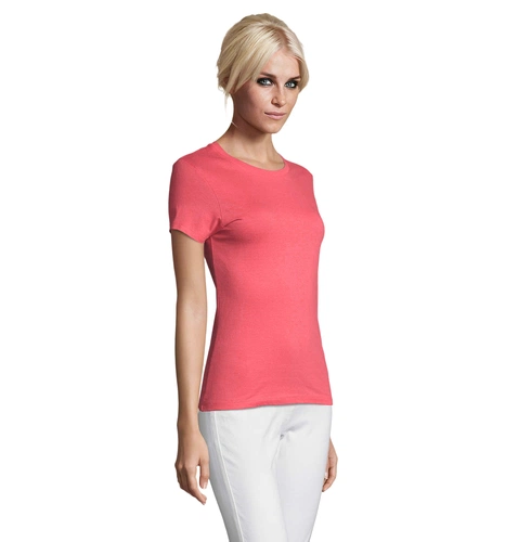 Футболка женская Regent Women, розовая (коралловая) Футболка женская Regent Women, розовая (коралловая)