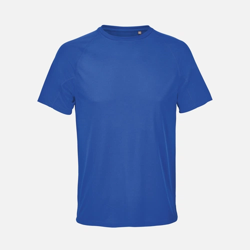 Футболка спортивная унисекс Vortex, ярко-синяя (roayl) Футболка спортивная унисекс Vortex, ярко-синяя (roayl)