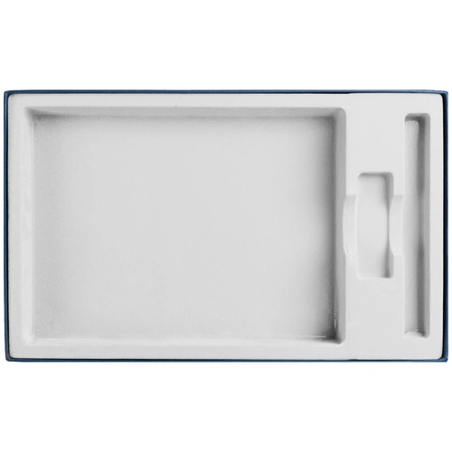 Коробка In Form с ложементом под ежедневник, флешку, ручку, ver. 2, синяя Коробка In Form с ложементом под ежедневник, флешку, ручку, ver. 2, синяя