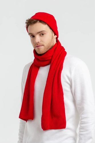 Шарф Life Explorer, красный (алый) Шарф Life Explorer, красный (алый)