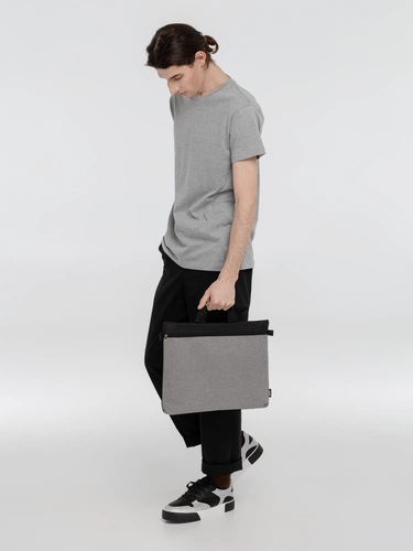 Конференц-сумка Melango, серая Конференц-сумка Melango, серая