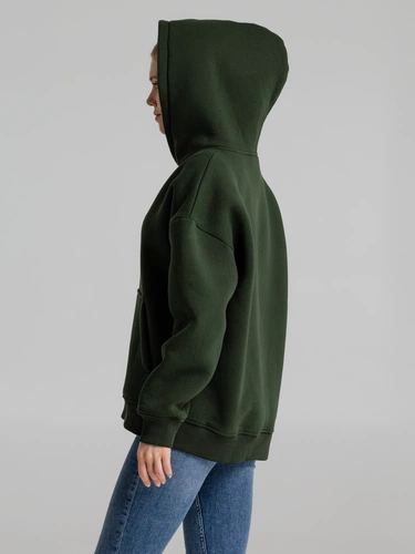 Худи Kulonga Oversize, темно-зеленый (хаки) Худи Kulonga Oversize, темно-зеленый (хаки)