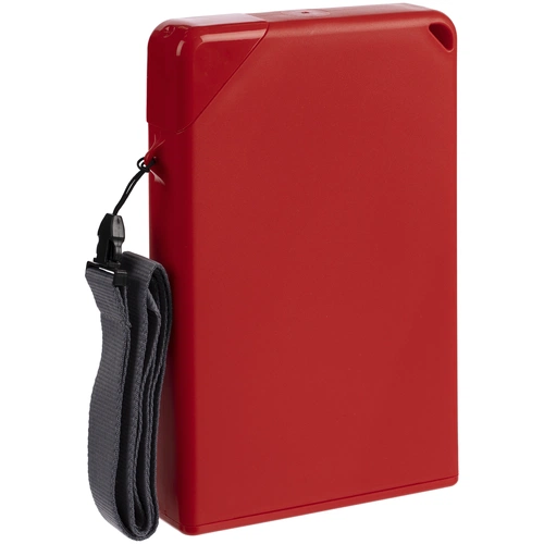 Плоская бутылка для воды Flacon, красная Плоская бутылка для воды Flacon, красная