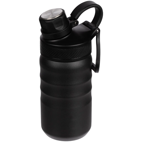 Термобутылка Fujisan 2.0 без логотипа, черная Термобутылка Fujisan 2.0 без логотипа, черная