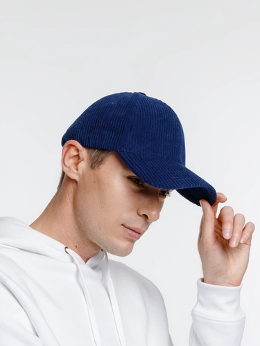 Бейсболка Soft Core, темно-синяя Бейсболка Soft Core, темно-синяя