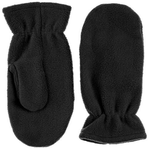 Варежки Fleecy, черные Варежки Fleecy, черные