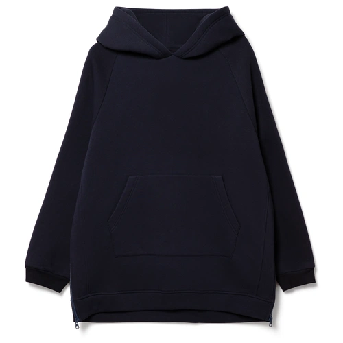 Худи унисекс оверсайз Easy Street, темно-синее Худи унисекс оверсайз Easy Street, темно-синее