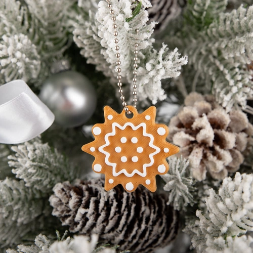 Мини-подвеска «Пряник», 3D-печать на заказ, снежинка Мини-подвеска «Пряник», 3D-печать на заказ, снежинка